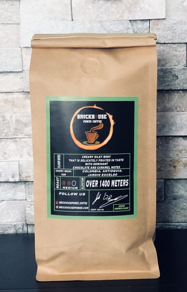 Brickhouse Power Kick-Ass Colombian Coffee