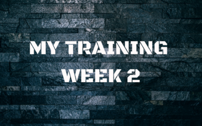 My Training wk 2